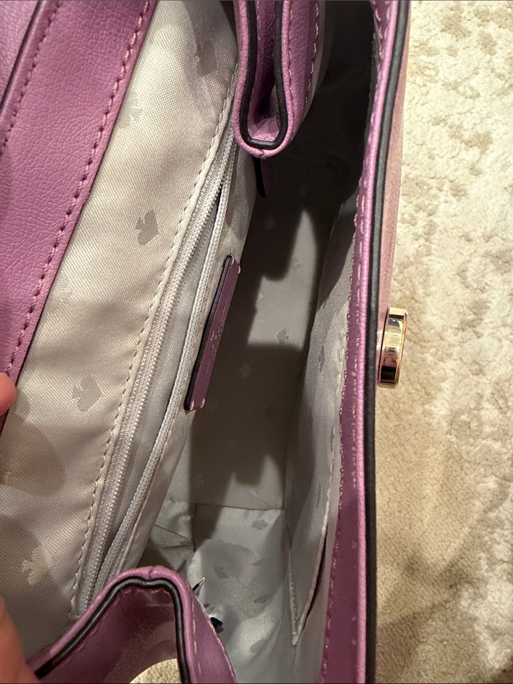 Kate spade Lilac purple backpack - Picture 10 of 14